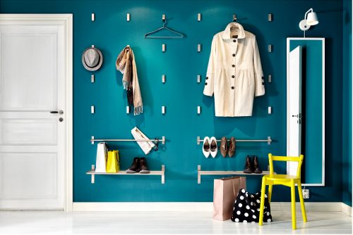 ikea bjarnum folding hooks are stylish and cheap bedroom storage hacks and solutions