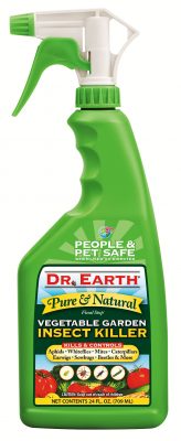 dr earth vegetable garden insect killer spray bottle