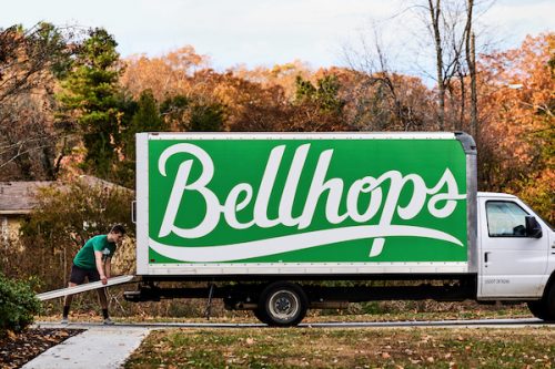 Bellhops moving truck