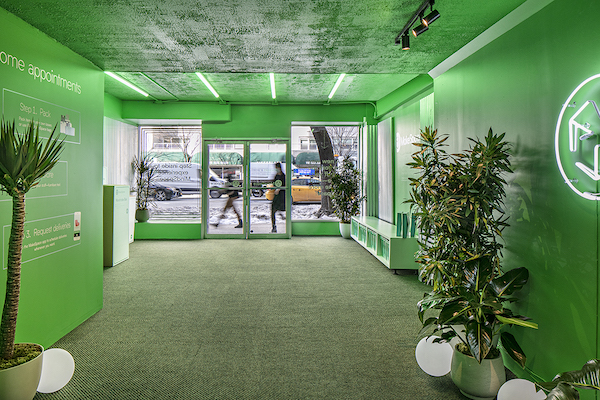 An inside look of The MakeSpace Store